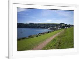 Coast Path to Kingsand and Cawsand, Rame Peninsula, Cornwall, England, United Kingdon, Europe-Rob Cousins-Framed Photographic Print