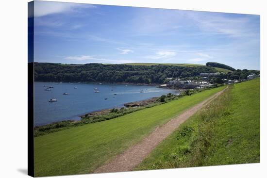 Coast Path to Kingsand and Cawsand, Rame Peninsula, Cornwall, England, United Kingdon, Europe-Rob Cousins-Stretched Canvas