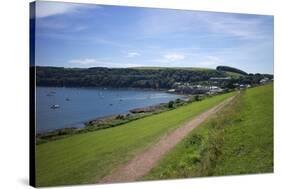 Coast Path to Kingsand and Cawsand, Rame Peninsula, Cornwall, England, United Kingdon, Europe-Rob Cousins-Stretched Canvas