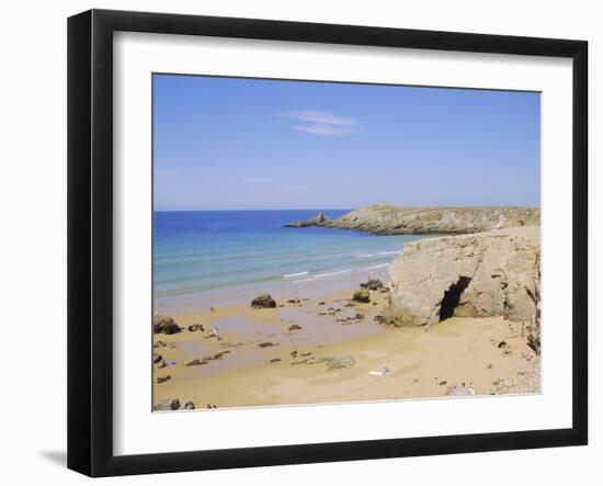 Coast, Quiberon, Cote Sauvage, Brittany, France, Europe-Firecrest Pictures-Framed Photographic Print