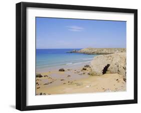 Coast, Quiberon, Cote Sauvage, Brittany, France, Europe-Firecrest Pictures-Framed Photographic Print