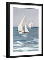 Coast Sailing I-Julie DeRice-Framed Art Print