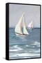 Coast Sailing I-Julie DeRice-Framed Stretched Canvas