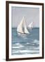 Coast Sailing I-Julie DeRice-Framed Art Print