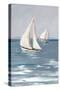 Coast Sailing I-Julie DeRice-Stretched Canvas