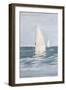 Coast Sailing II-Julie DeRice-Framed Art Print