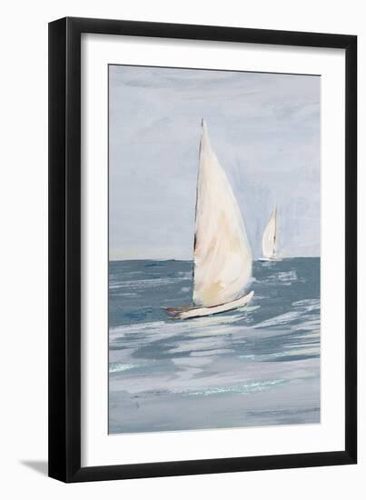 Coast Sailing II-Julie DeRice-Framed Art Print