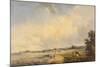 Coast Scene, 1860 (Oil on Canvas)-Alfred Vickers-Mounted Giclee Print