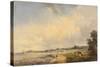 Coast Scene, 1860 (Oil on Canvas)-Alfred Vickers-Stretched Canvas