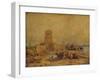 Coast Scene, 19th century, (1924)-Clarkson Stanfield-Framed Giclee Print