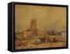 Coast Scene, 19th century, (1924)-Clarkson Stanfield-Framed Stretched Canvas