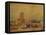 Coast Scene, 19th century, (1924)-Clarkson Stanfield-Framed Stretched Canvas