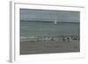 Coast Scene, Bathers, 1884-85-James Abbott McNeill Whistler-Framed Giclee Print