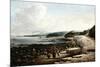 Coast Scene, Cullercoats-null-Mounted Giclee Print