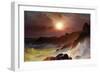 Coast Scene, Mount Desert-Frederic Edwin Church-Framed Art Print