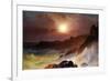 Coast Scene, Mount Desert-Frederic Edwin Church-Framed Premium Giclee Print