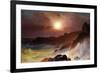 Coast Scene, Mount Desert-Frederic Edwin Church-Framed Premium Giclee Print