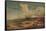 Coast Scene with Church, c1824-John Constable-Framed Stretched Canvas