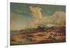 Coast Scene with Church, c1824-John Constable-Framed Giclee Print