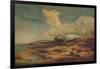 Coast Scene with Church, c1824-John Constable-Framed Giclee Print