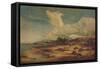 Coast Scene with Church, c1824-John Constable-Framed Stretched Canvas