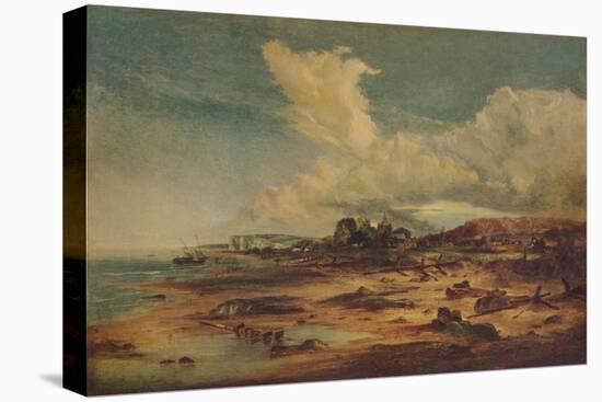 Coast Scene with Church, c1824-John Constable-Stretched Canvas