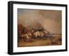 Coast Scene, with Figures and Horses, c1841-William Shayer-Framed Giclee Print