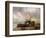 Coast Scene with Fishing Boats-George Balmer-Framed Giclee Print