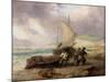 Coast Scene with Fishing Boats-George Balmer-Mounted Giclee Print