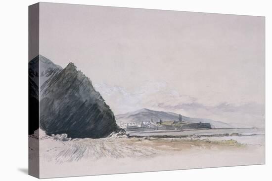 Coast Scene-William Collins-Stretched Canvas