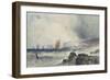 Coast Scene-William Callow-Framed Giclee Print