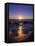 Coast, Sea, Rocks, Sunrise-Thonig-Framed Stretched Canvas