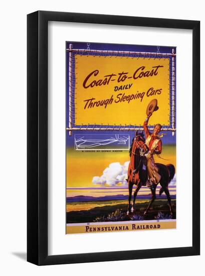 Coast to Coast Daily-null-Framed Art Print