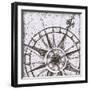 Coast to Coast I BW No Words-Daphne Brissonnet-Framed Art Print