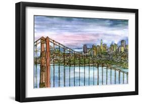 Coast to Coast II-Melissa Wang-Framed Premium Giclee Print