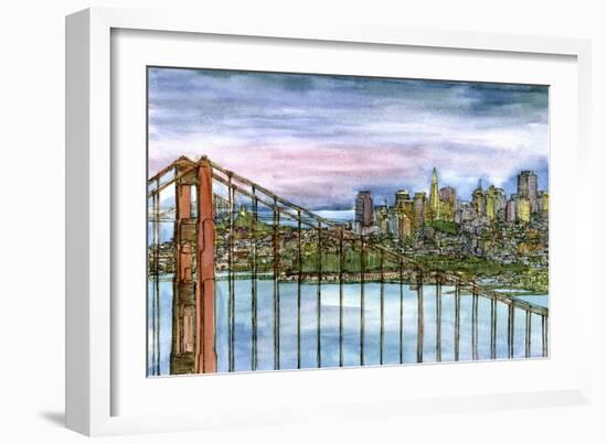 Coast to Coast II-Melissa Wang-Framed Premium Giclee Print