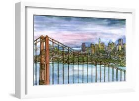 Coast to Coast II-Melissa Wang-Framed Premium Giclee Print