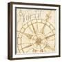 Coast to Coast Sepia I-Daphne Brissonnet-Framed Art Print