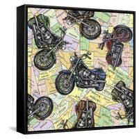 Coast To Coast-U-Jean Plout-Framed Stretched Canvas