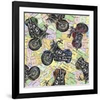 Coast To Coast-U-Jean Plout-Framed Giclee Print