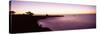 Coast with a Lighthouse in the Background, Santa Cruz, Santa Cruz County, California, USA-null-Stretched Canvas