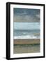 Coastal Abstract I-Jennifer Goldberger-Framed Art Print