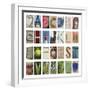 Coastal Alphabet-Mike Toy-Framed Giclee Print