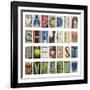 Coastal Alphabet-Mike Toy-Framed Giclee Print