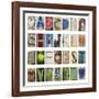 Coastal Alphabet-Mike Toy-Framed Giclee Print