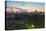 Coastal Area Skyline at Sunset, Fukuoka, Kyushu, Japan-Ian Trower-Stretched Canvas