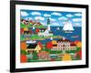 Coastal Autumn-Mark Frost-Framed Giclee Print