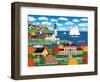 Coastal Autumn-Mark Frost-Framed Giclee Print