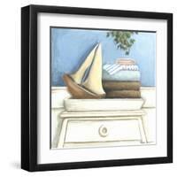 Coastal Bath I-Megan Meagher-Framed Art Print