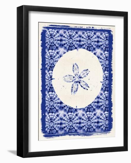 Coastal Batik 1-Lola Bryant-Framed Art Print